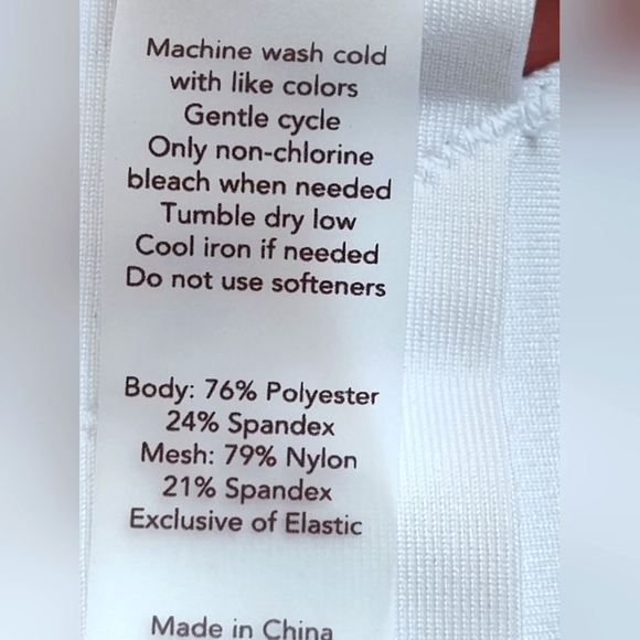 Calia Pure White Women's Sports Bra | Size Small - Picture 7 of 7